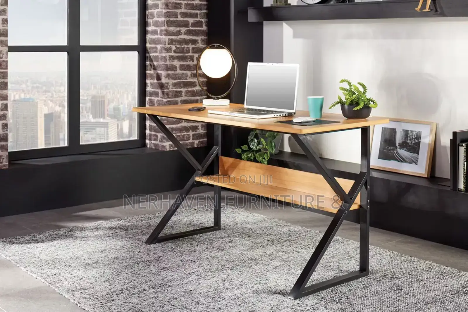 Metal Office Desk – Brand New, Strong Durable