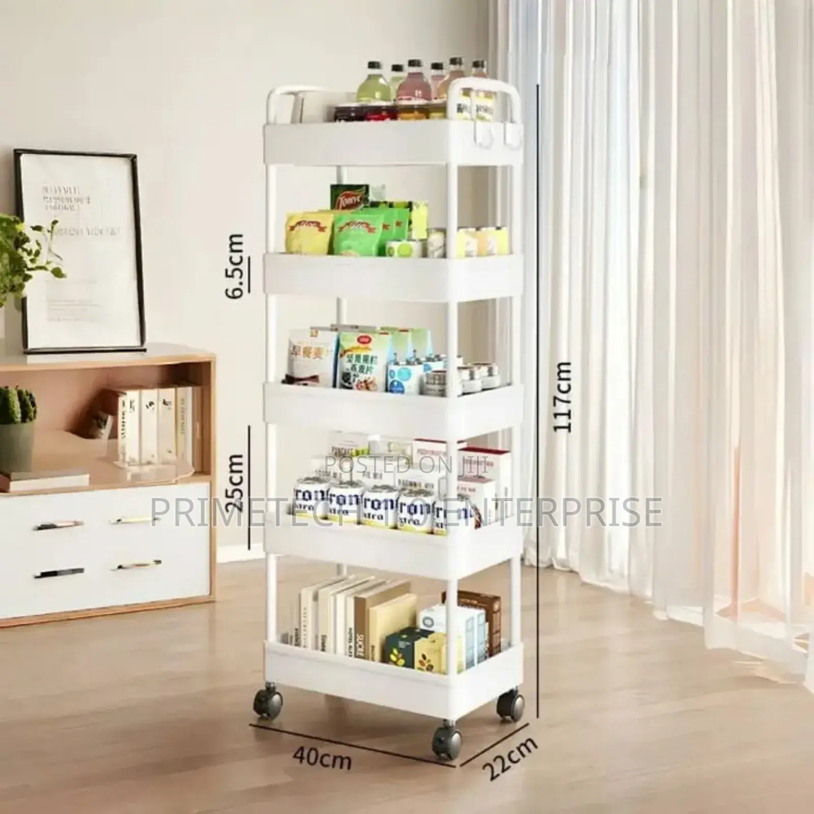 4 Tier Hard Plastic Organiser