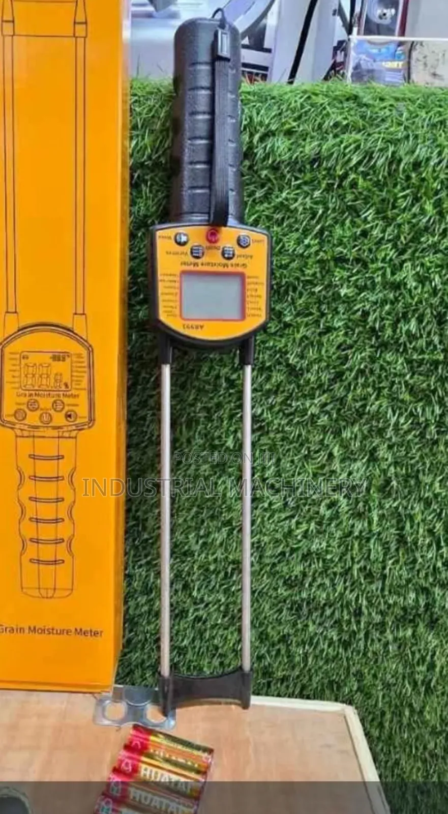 Grain Moisture Meter With Batteries