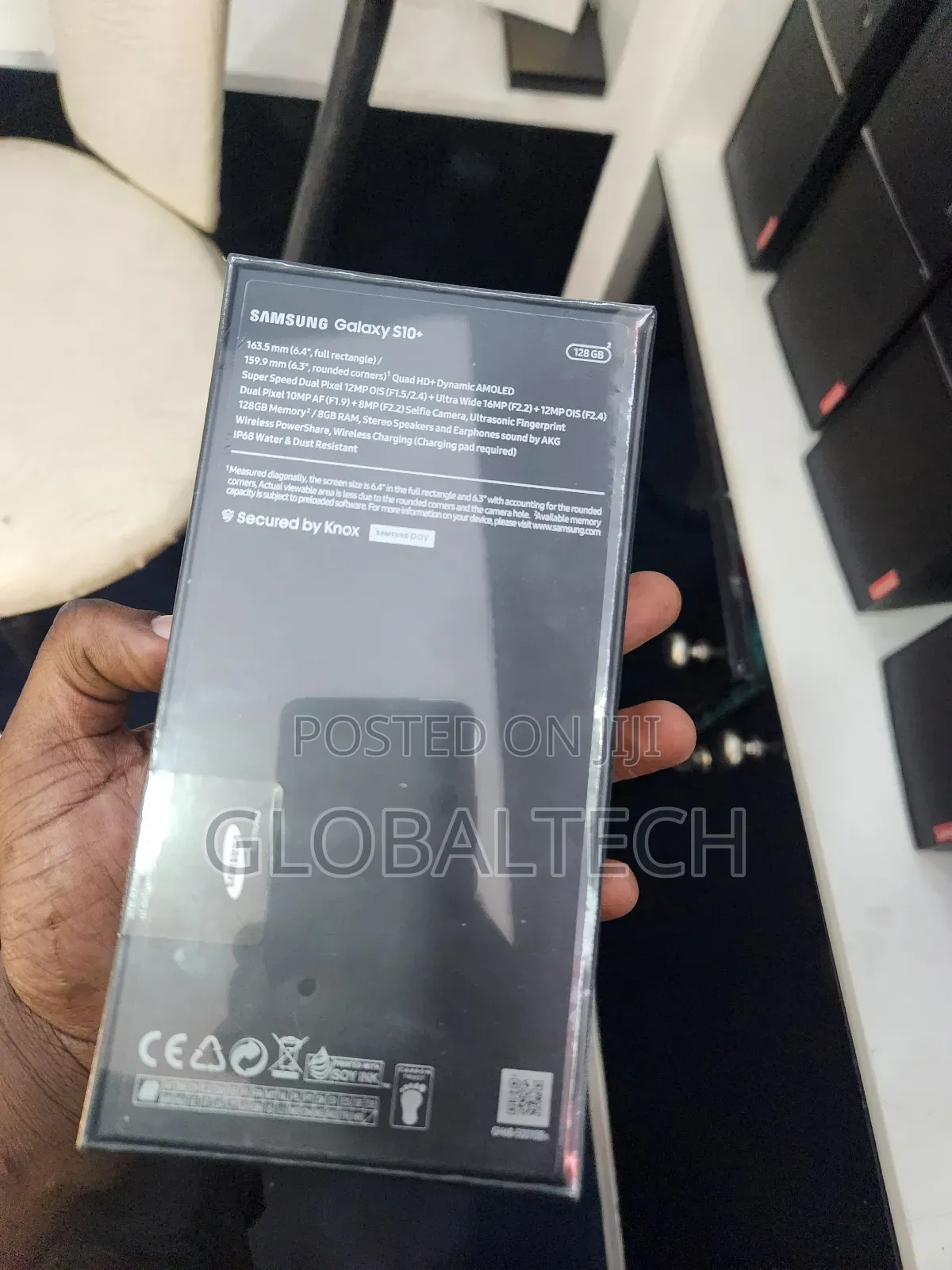 New Samsung Galaxy S10 128 GB Black
