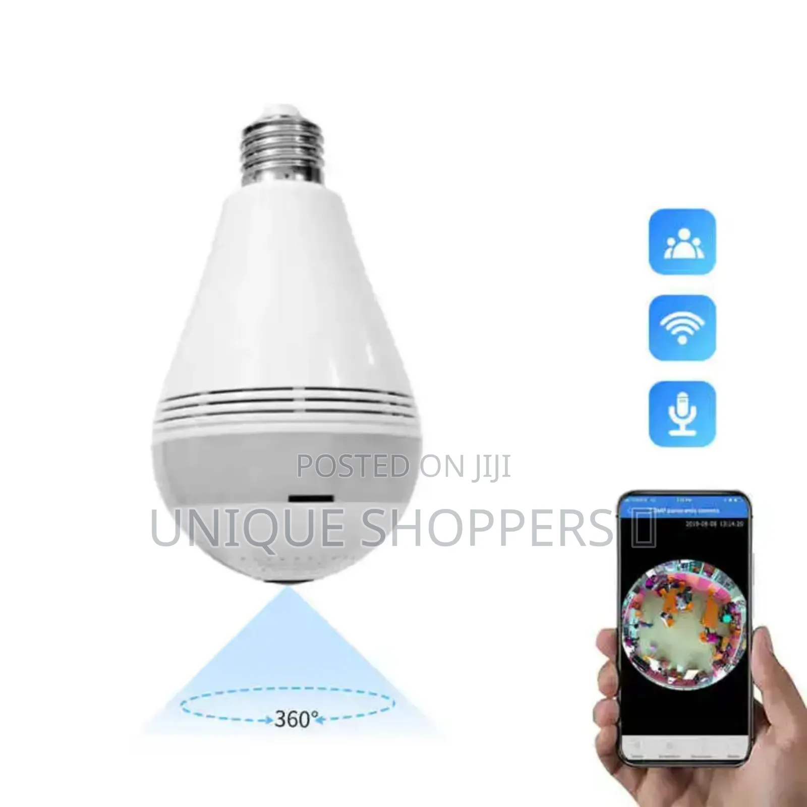 Panoramic Nanny Wireless Camera Home Security Surveilance