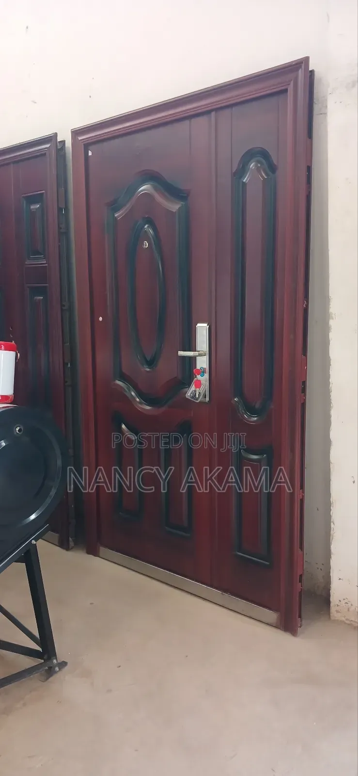 Double Steel Doors