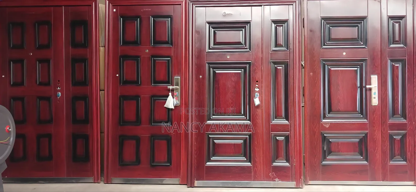 Double Steel Doors