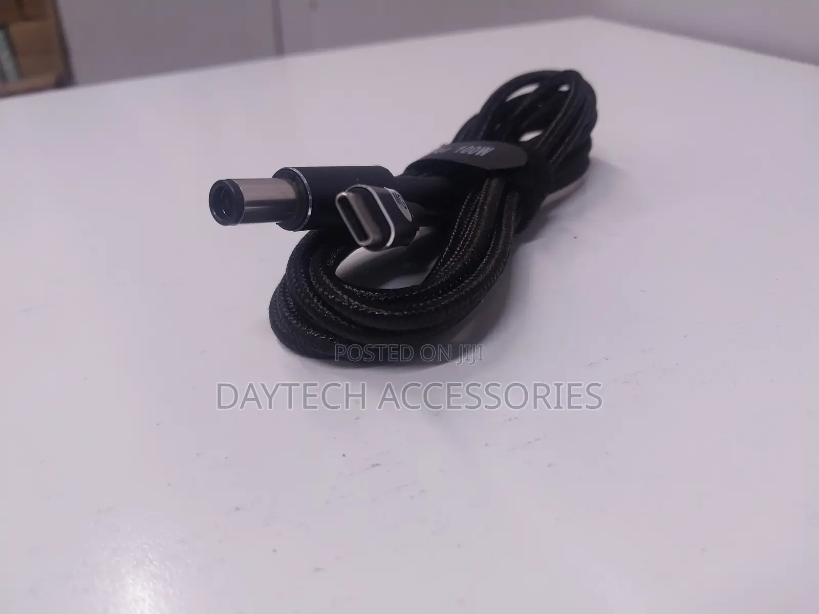 Usb-C to Dc Big Pin 5.5mm X 2.1mm Power Cable.