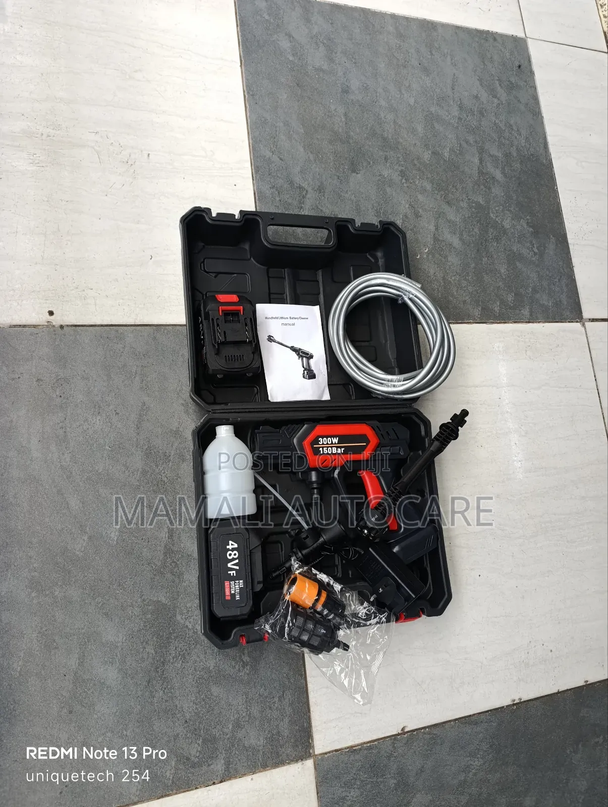 48v Portable Car Pressure Washing Machine