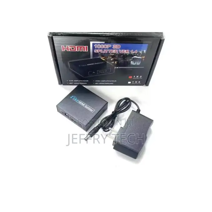 Full Hd 3d 1080p Hdmi Splitter 1 in 2 Out – Seamless Dual Display For
