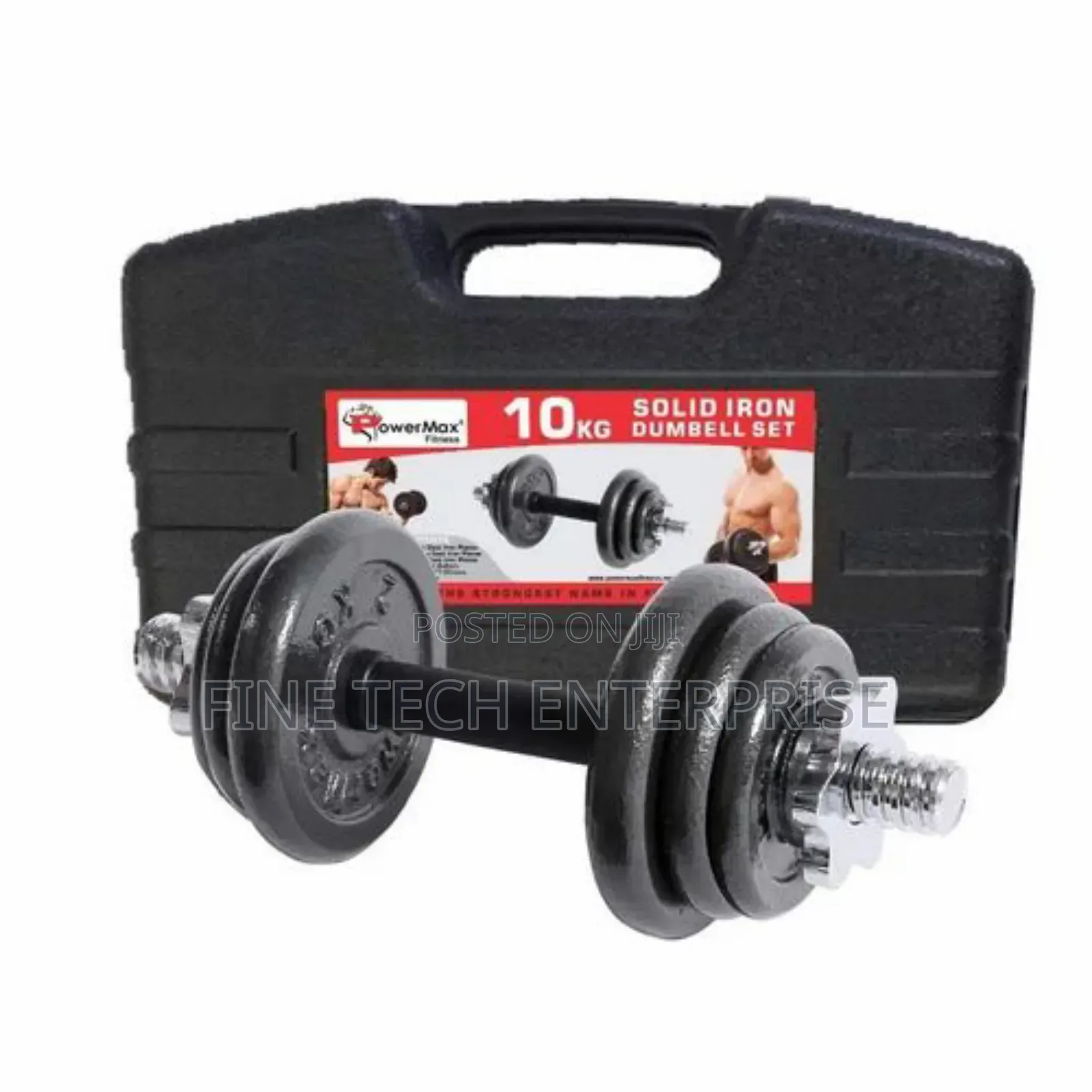 10kgs Chrome Dumbbell
