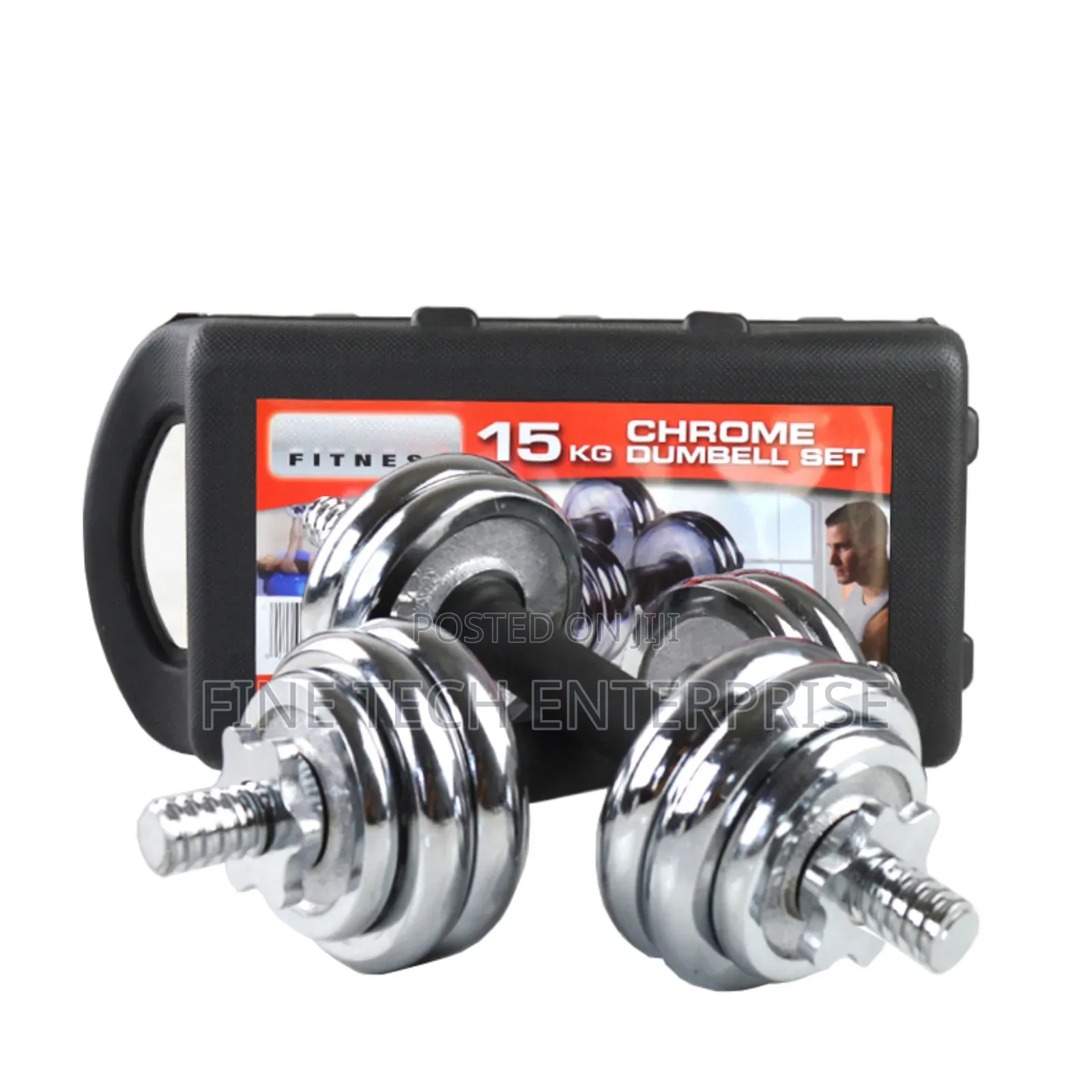 15kgs Chrome Dumbbell