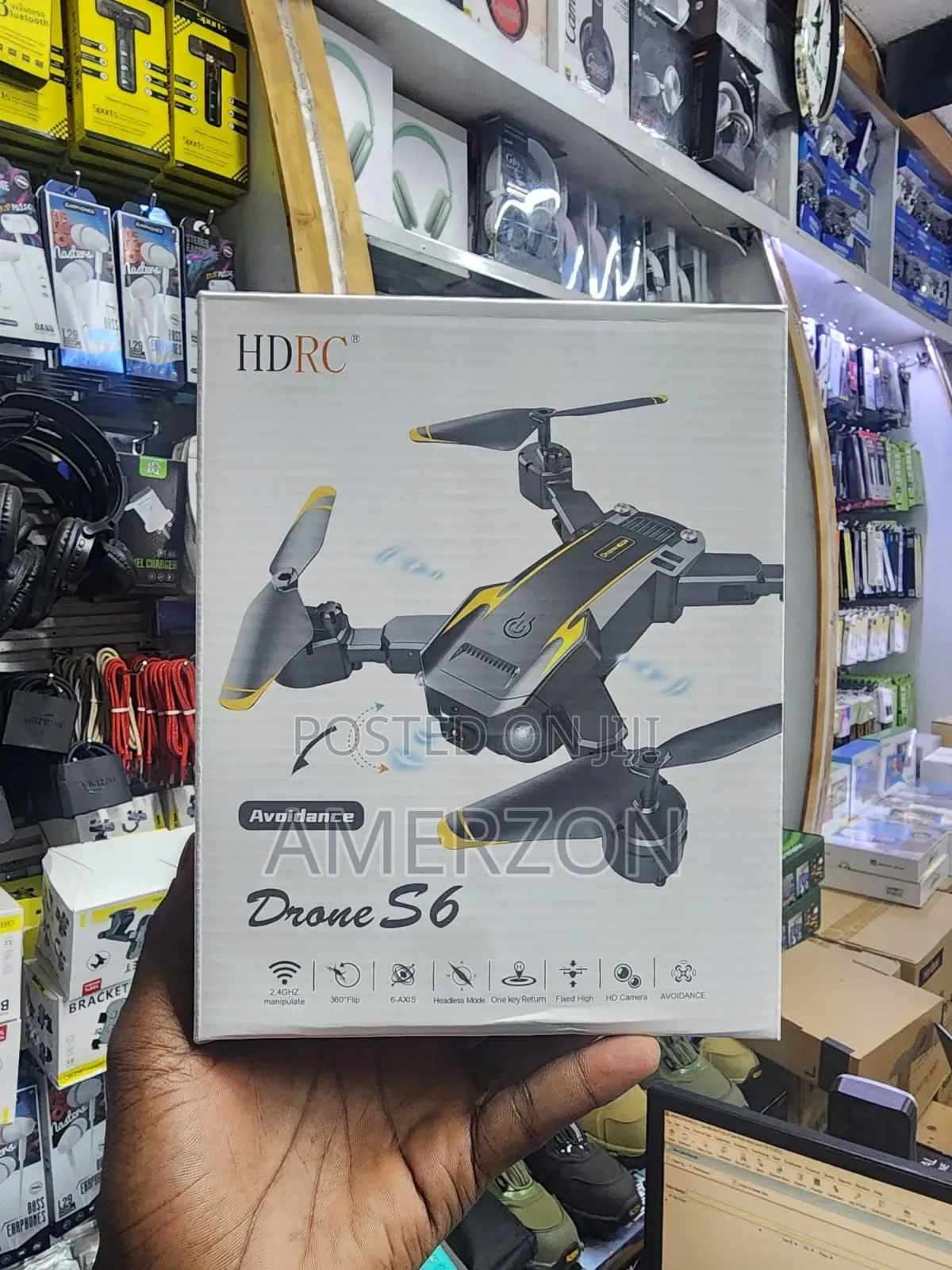 Foldable GPS Drone With Hd Eis Camera,