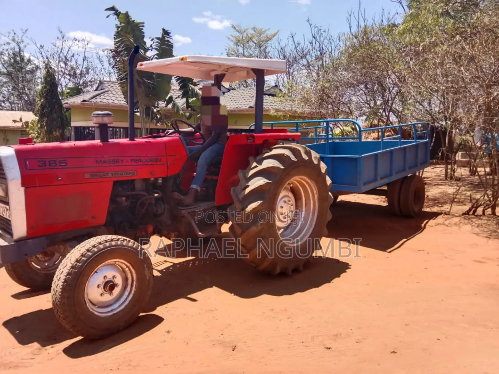 Massey Ferguson Water Bowser and Jembe