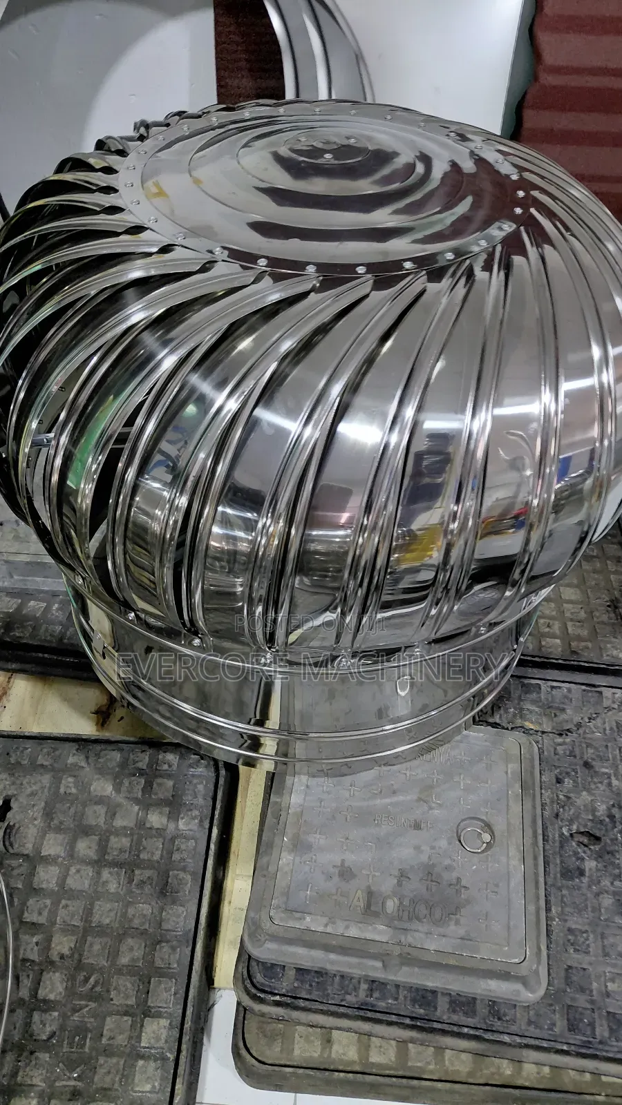 Heavy Duty 600mm Wind Driven Air Cyclones.