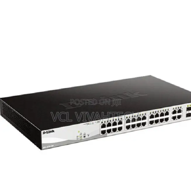D-Link 26-Port Gigabit Smart Managed Switch DGS-F1210-26poe