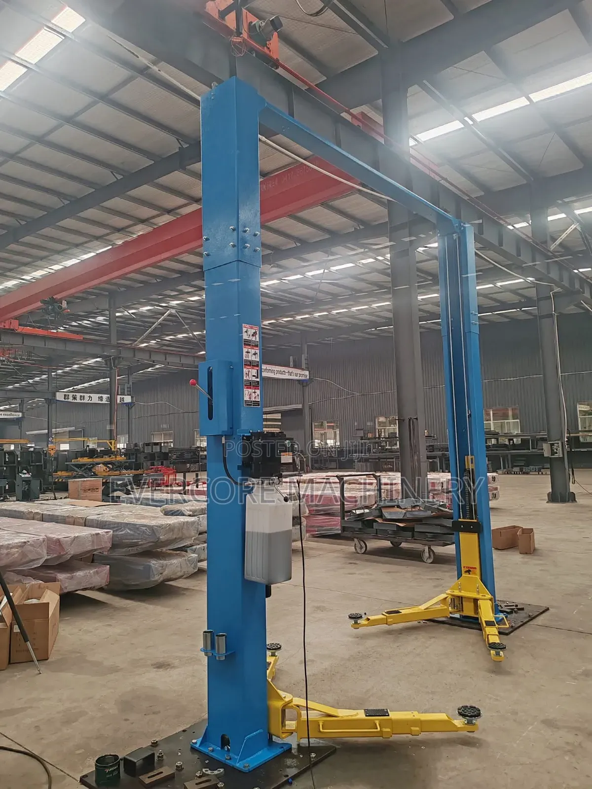 Heavy Commercial 4.5t Two Post Carlift Machine.