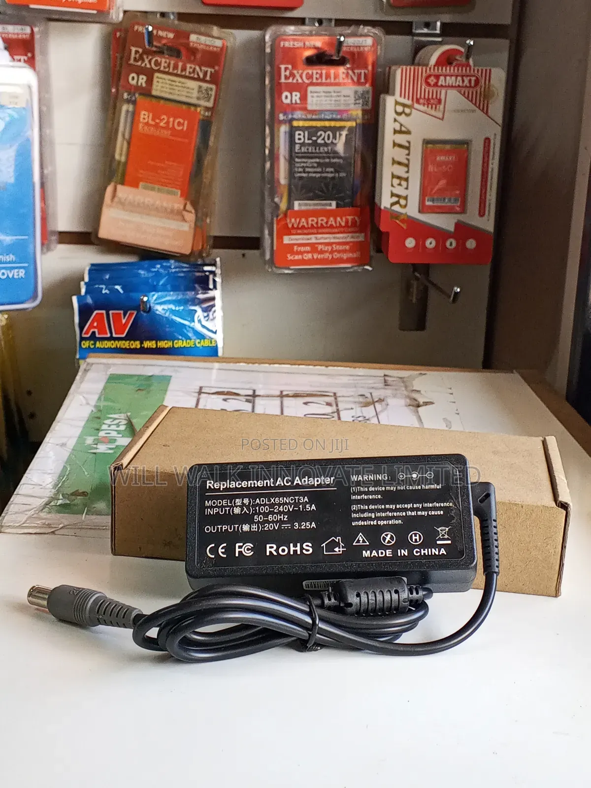 Lenovo Replacement Ac Adapter Big Pin