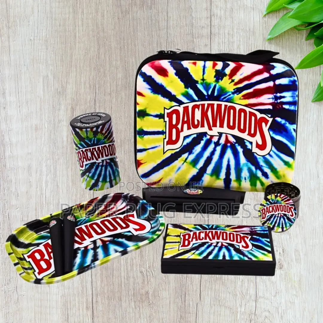Weighing Scale Smoking Gift Kit Set Bag Backwoods Tie-Dye