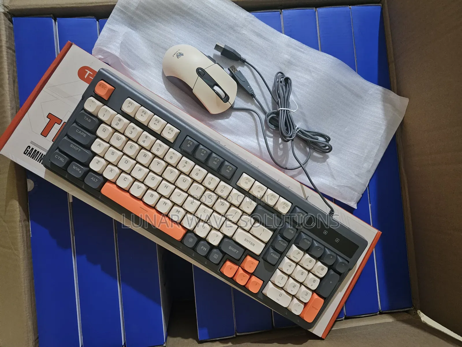 T-Wolf Tf330 RGB Backlit Membrane Keyboard