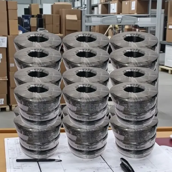 Rg59 Coaxial CCTV 100m Cable Roll Dual Power and Video Connection