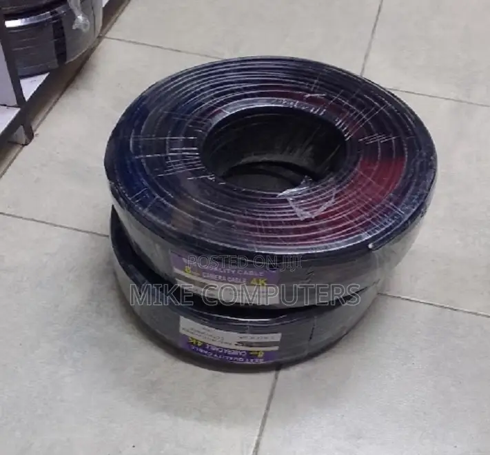 Quality CCTV Rg59 100m Coaxial Cable With Power- CCTV Cable