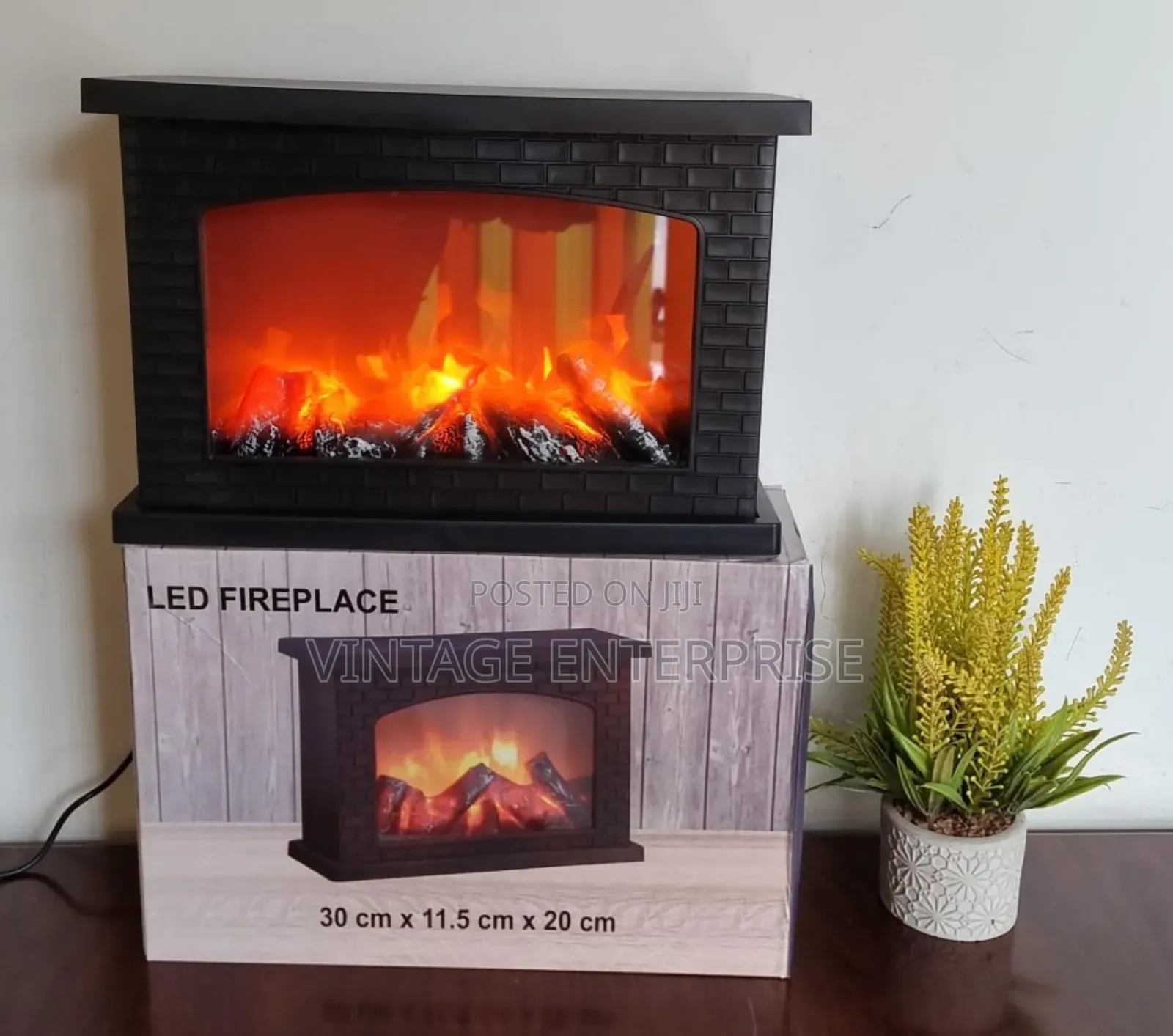 Led Fire Place Decor