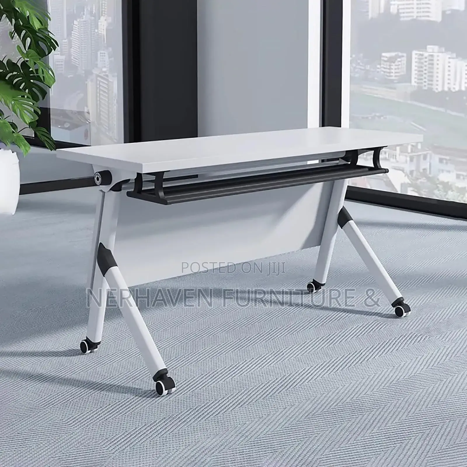 Foldable Table With Wheels – Easy to Move Anywhere