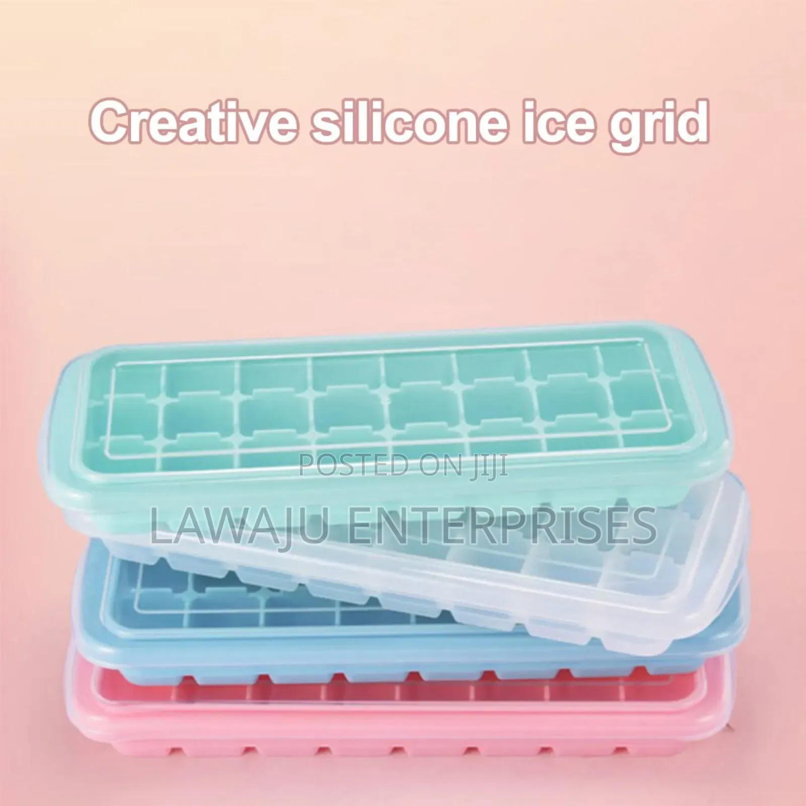 24 Grid Ice Cube Tray