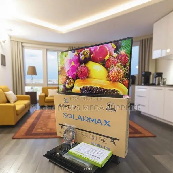 Solarmax 32 Inch Smart Led Tv Android System With Wifi Support
