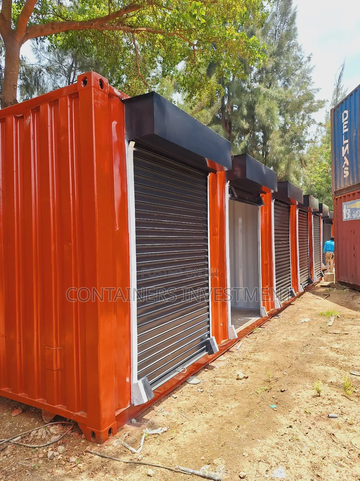 Amazingly Prepared Container Stalls- Instantly Made Available.