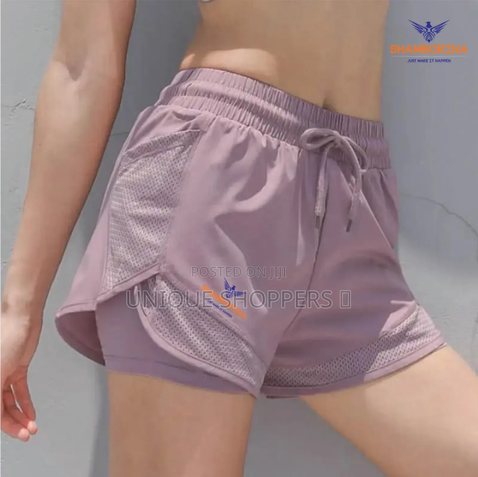 2 in 1 Womens Gym Short