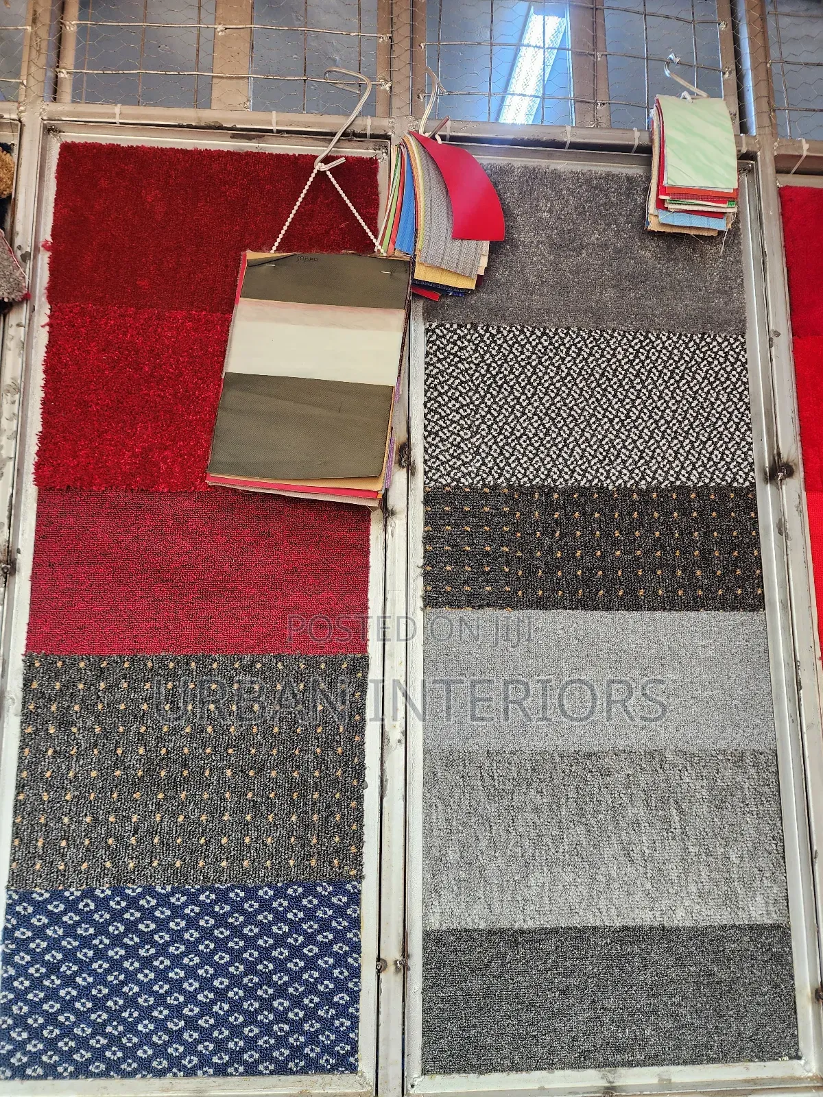 Grey Red Carpet Samples Grey and Red Carpet Samples