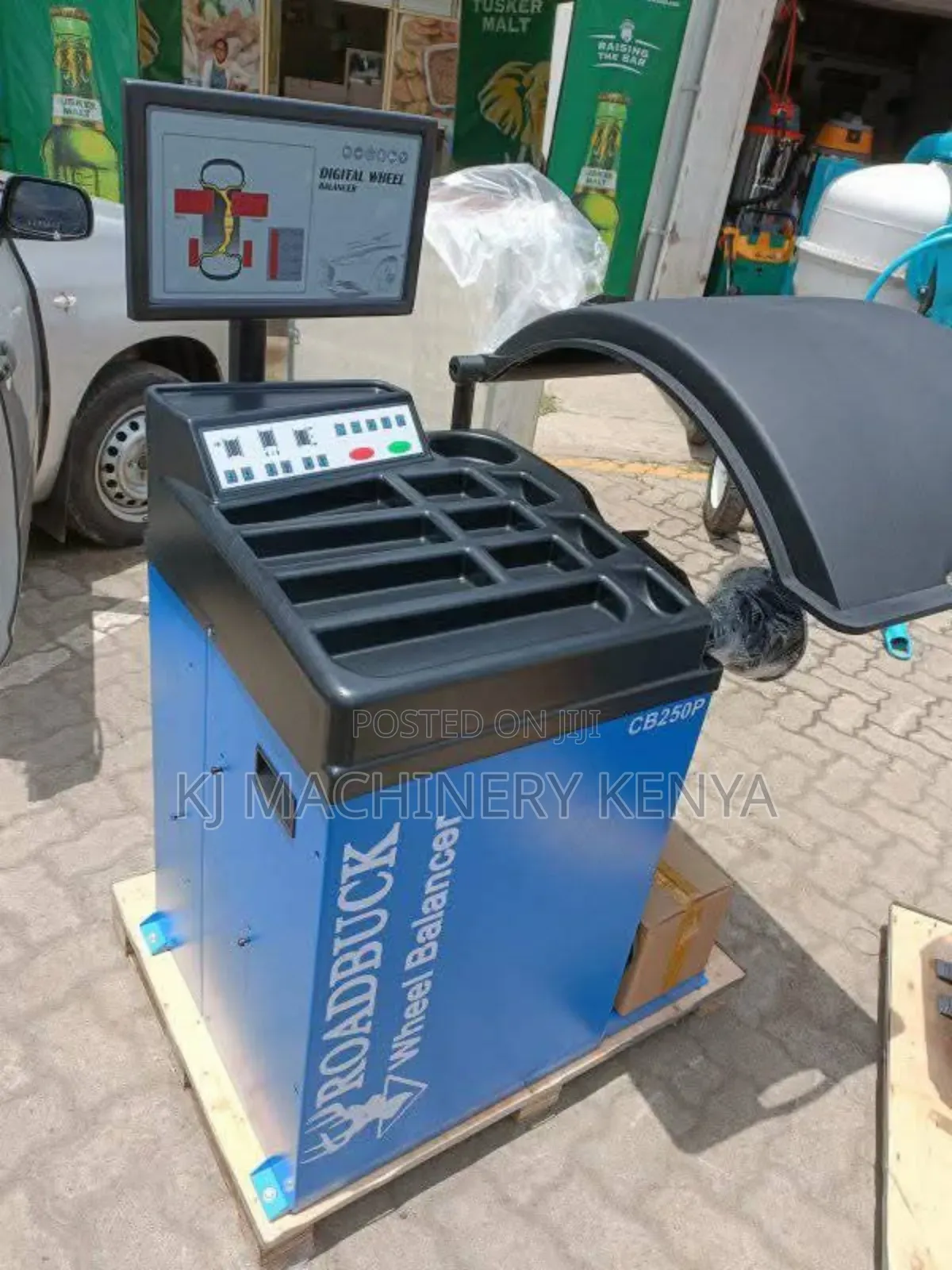 Roadbuck Cb250p Digital Wheel Balancer – Precision Meets Performance!