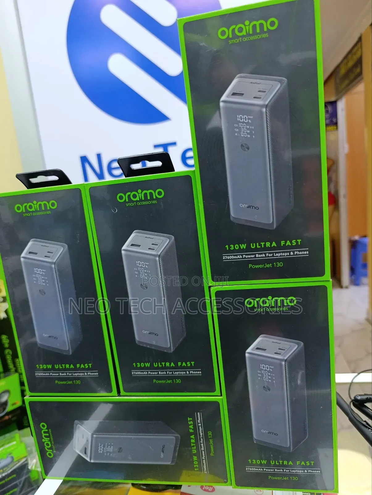 Oraimo Powerjet 130 Powerbank 27600mah 130w
