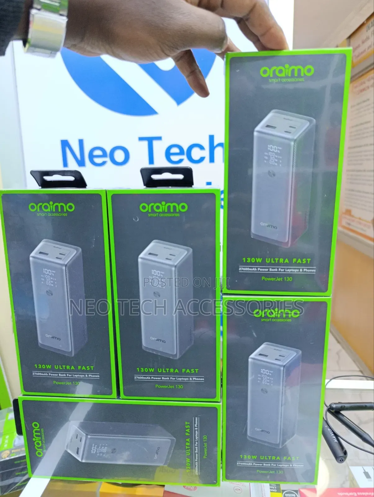 Oraimo Powerjet 130 Powerbank 27600mah 130w