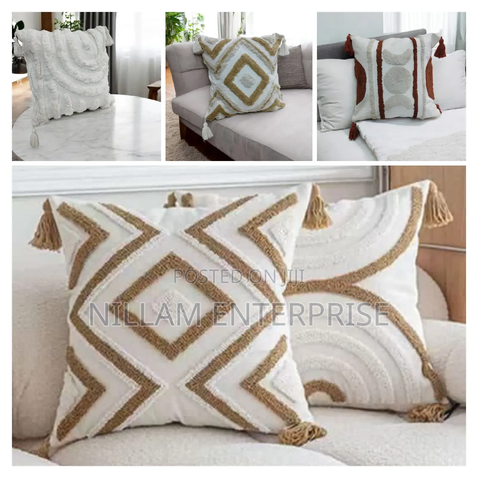 Boho Decorative Throw Pillow Covers