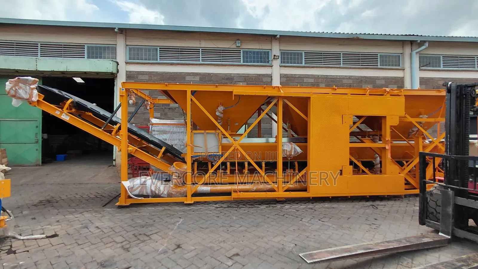 Aquarius Indian Concrete Batching Plant Fully Automated.