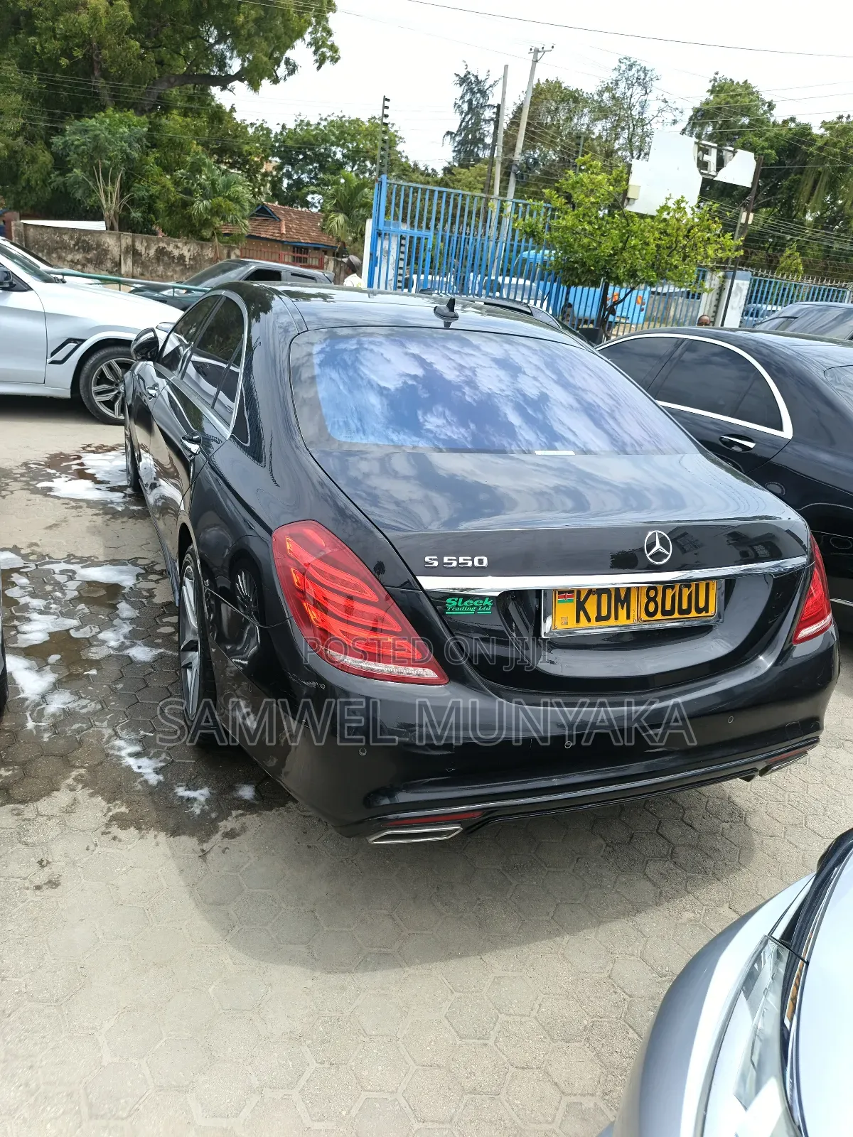 Mercedes-Benz S-Class S 550 2017 Black