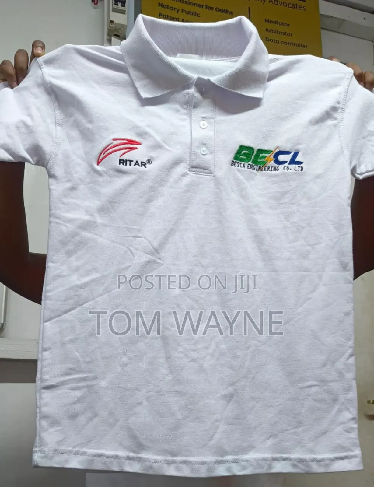 Branded Polo T-Shirts With Logo or Writingso