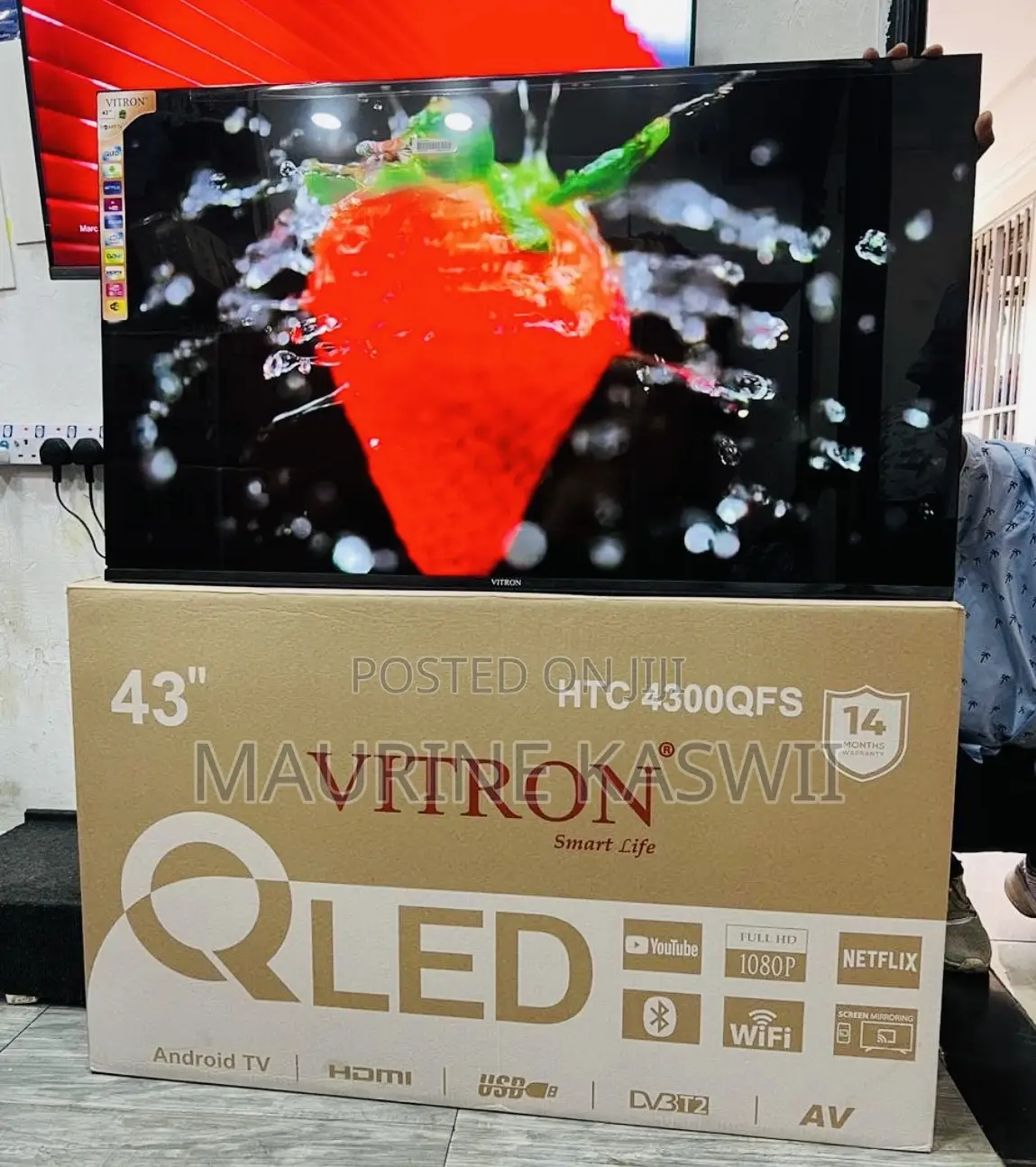Vitron 43”Qled HTC 43ooqfs