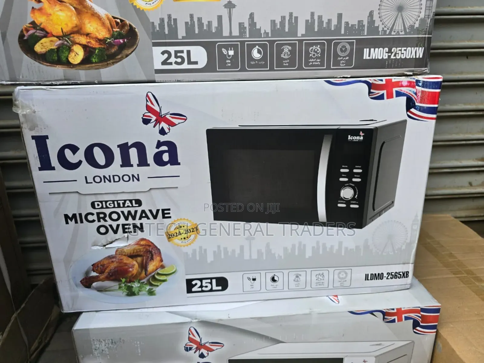 Icona 25l Energy Saver Digital Microwave Oven