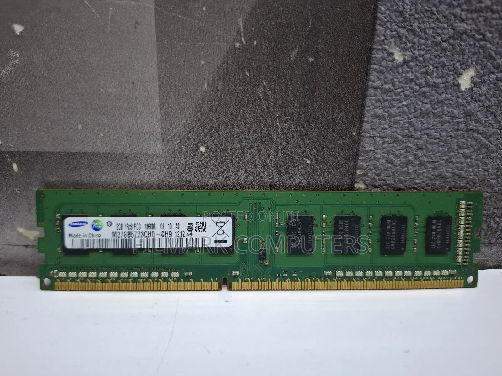 Samsung 2gb 1rx8 Pc3-10600u -09-10-a0 Ram Desktop Memory