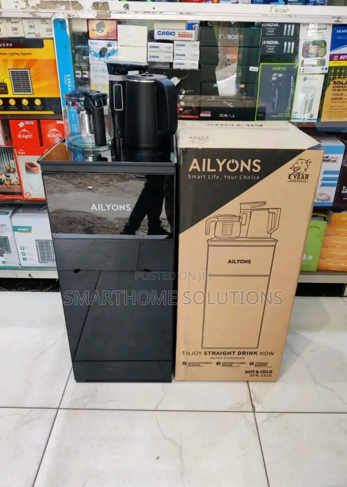 Ailyons Hot Cold Bottom Load Dispenser