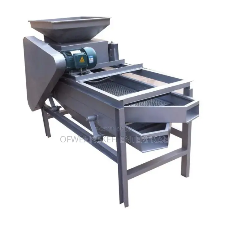 Palm Nut Cracking and Shelling Machine