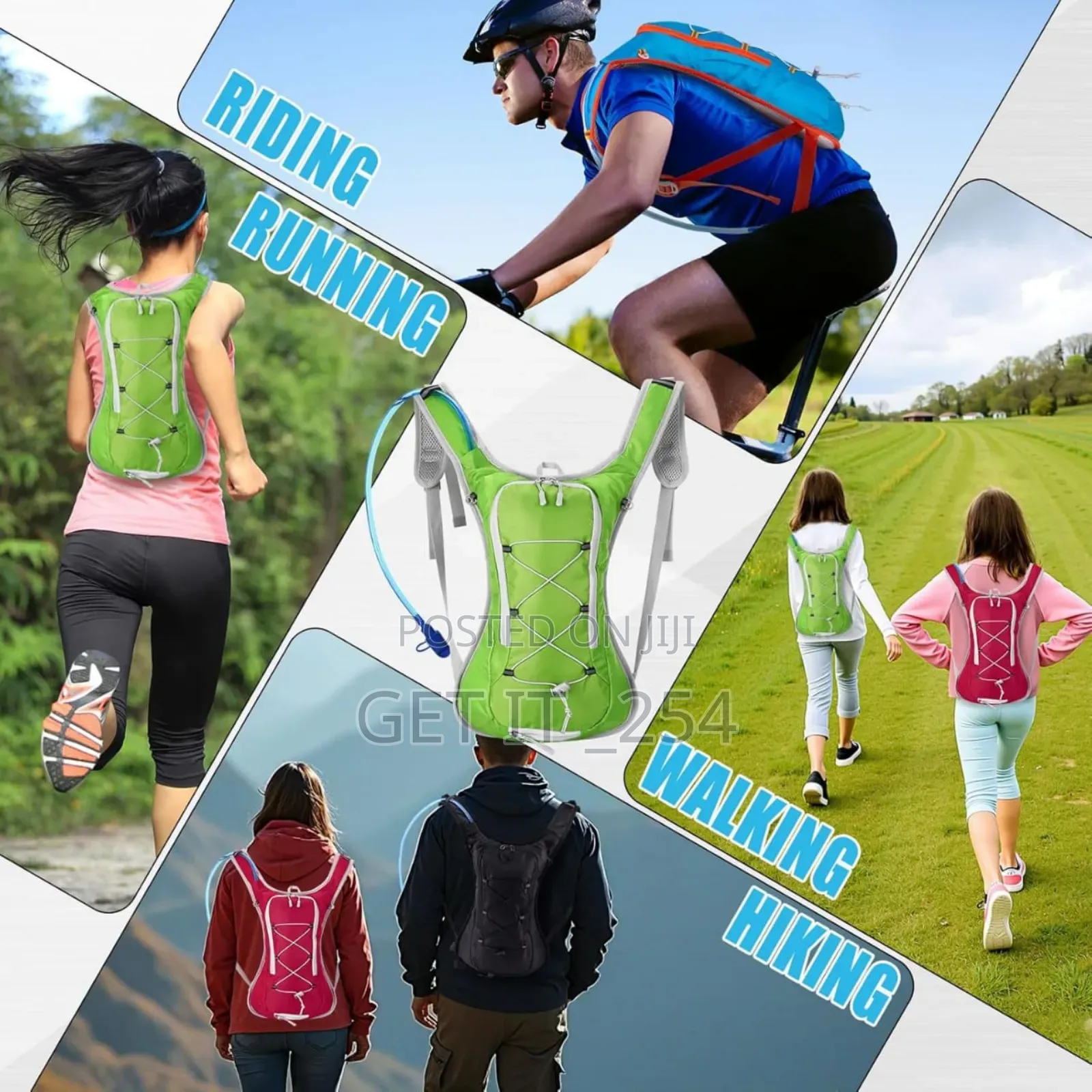 ♦ *Lightweight Hydration Backpack With Bladder*