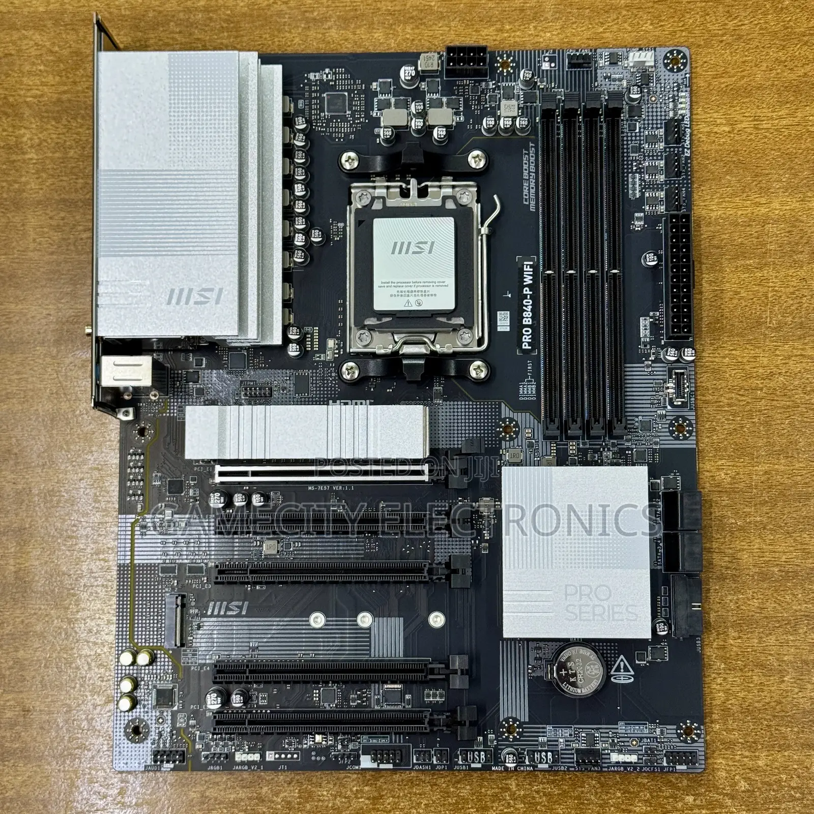 Msi Pro B840-P Wifi Ryzen Am5 Ddr5 Gaming Motherboard
