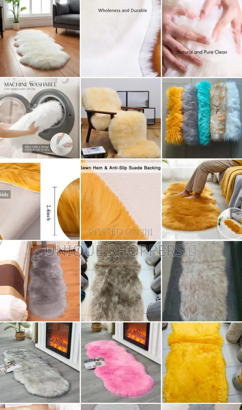 Faux Fur Carpets*