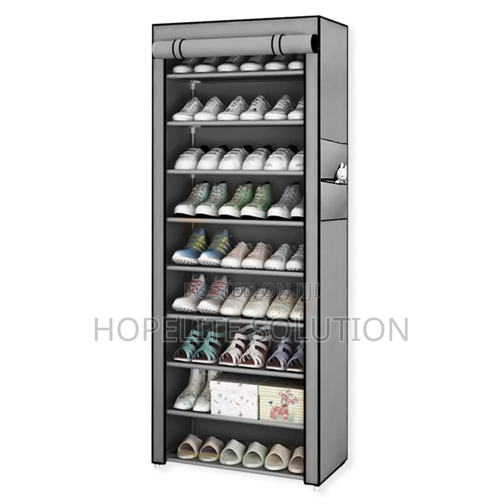Zipper Shoe Cabinet