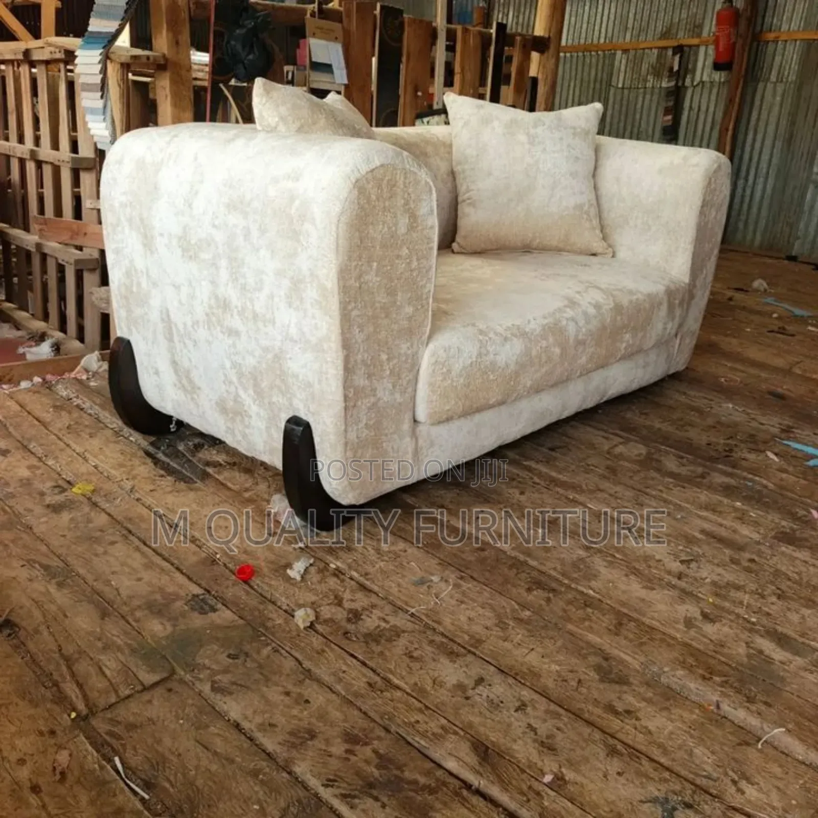 1 Seater Sofas Made With Strong Wood Frames