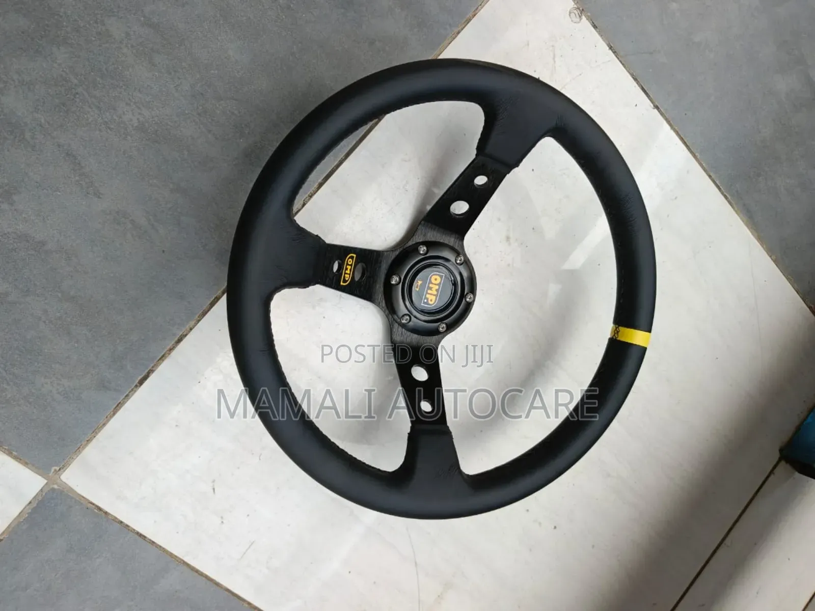 Omp Deep Dish Steering Wheel Premium Sport Edition
