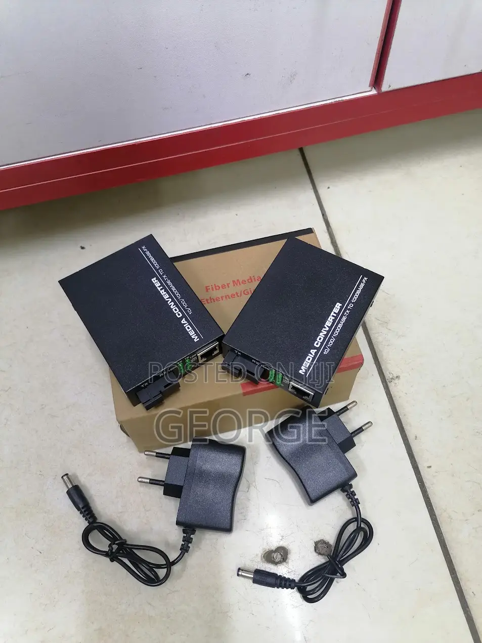 Fiber Media Converter Mbps Base-1x To 1000 Base-fx