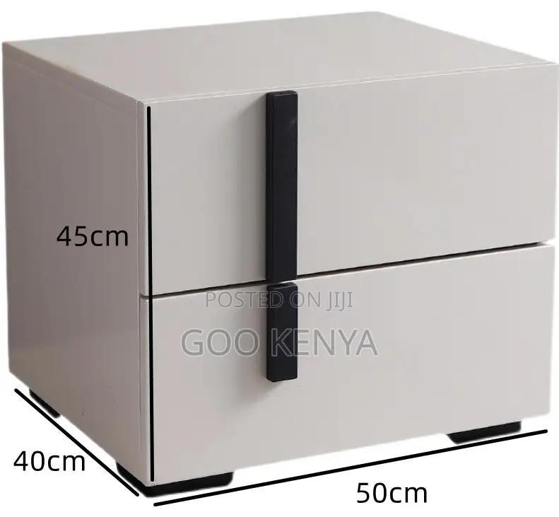Home Cabinet; Modern Wooden Chic Nightstand for Bedroom