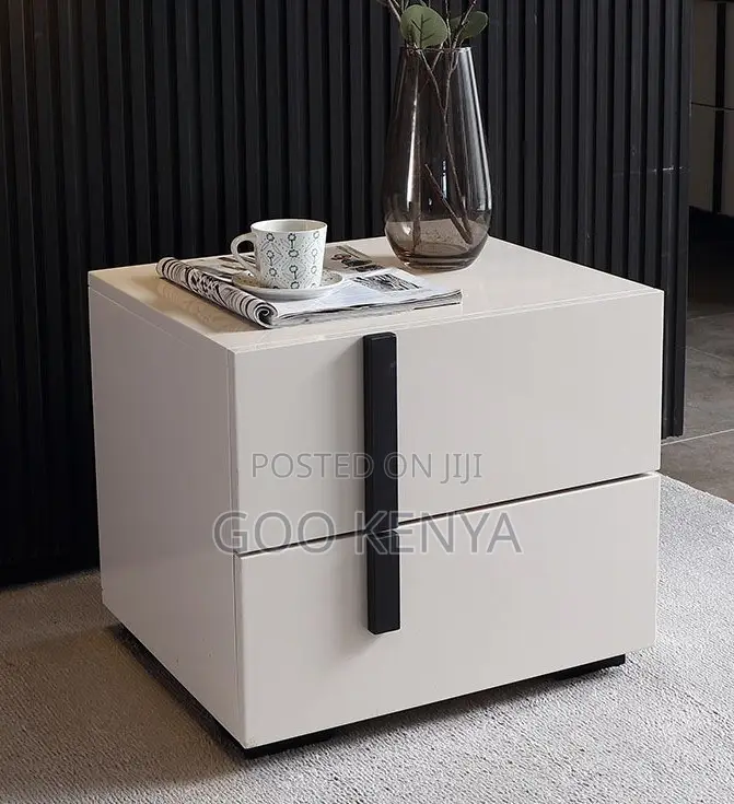 Home Cabinet; Modern Wooden Chic Nightstand for Bedroom
